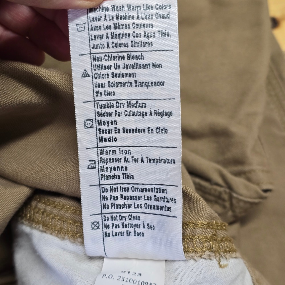Carhartt Carpenter Pants Mens 38x32 (fits 35x31) Canvas Duck Loose Fit Workwear - Picture 6 of 11